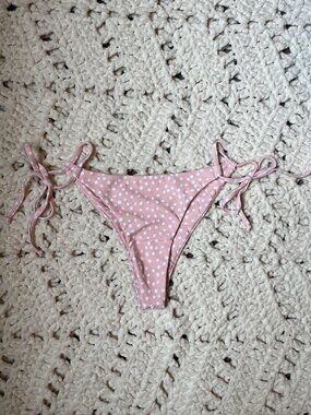 Midori Polka-Dot Cheeky Bikini Bottom